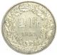 Switzerland 2 Francs,  1921 Silver Coin Europe photo 1