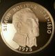 1975 Panama 20 Balboa Silver Proof Rare Low Mintage Coin Uncirculated Coins: World photo 2