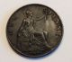 1897 Great Britain Large Penny - Queen Victoria - Great Detail & Patina UK (Great Britain) photo 1