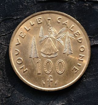 Caldonia 100 Francs Unc. ,  1976 photo