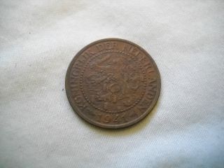 Netherlands 1941,  2 1/2 Cents. photo