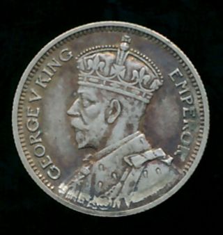Zealand 1936 6 Pence.  0455 Ounces Of Silver photo