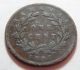 1884 Sarawak Copper 1 Cent Coin - Charles Brooke Rajah Australia & Oceania photo 1
