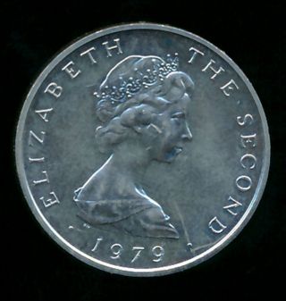 Isle Of Man 1979 10 Pence.  3866 Ounces Of Silver photo