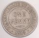 1919 Australia Australian One Penny King George V Coin Vf Australia photo 1