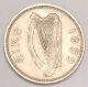 1959 Ireland Irish One 1 Shilling Bull Coin Vf, Europe photo 1