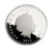 2014 $2 Niue - Endangered Species - Black Rhinoceros 1oz Silver Proof Coin Nz Coins: World photo 3