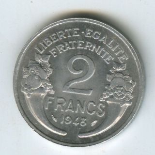 France 1948 2 Francs - Unc photo