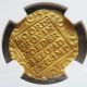 1648 Gold Netherlands Hammered Ducat Coin Utrecht Ngc About Uncirculated 58 Coins: World photo 1