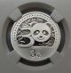 China 2012 Gold & Silver Panda.  Certified Ngc Pf 69 Ultra Cameo. China photo 2