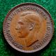 1944 Uk Great Britain Farthing Coin Km 843 Sb1749 UK (Great Britain) photo 1