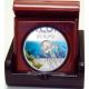Tuvalu 2011 Box Jellyfish Deadly And Dangerous Ii $1 Silver Proof Coin Australia & Oceania photo 2