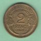 1940.  France.  2 Francs Coin.  Km 886. Europe photo 1