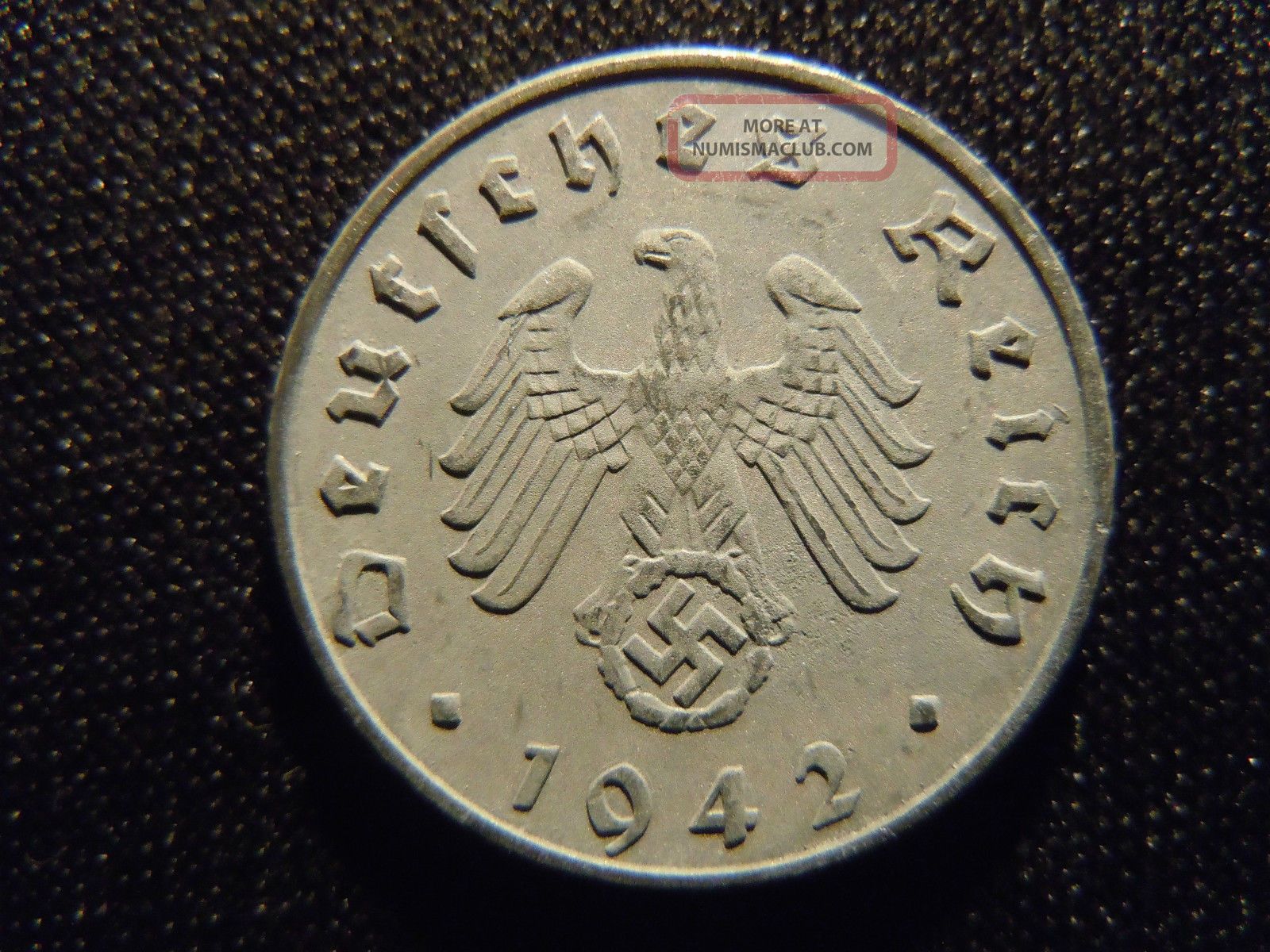 1942 German Ww2 5 Reichspfennig Germany Nazi Coin 1942-german-ww2-5-reichspfennig-germany-nazi-coin
