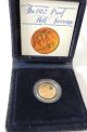 1982 Proof Half Sovereign Gold Coin With Case And UK (Great Britain) photo 1