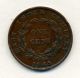 1845 Straits Settlements One Cent. Asia photo 1