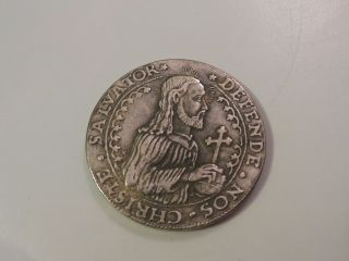 Poland Coin Thaler In The Siege Of Danzig 1577 Year (restrike) photo