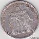 1876 - France - Silver 5 Francs Year 1876 - 25 Grams Silver Weight Europe photo 1