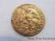 Antique 1800s Half Escudo 1843 Liberty Republic Of Mexico Gold Coin Mexico photo 1