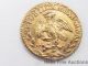Rare Half Escudo 1800s Republic Of Mexico Liberty Gold 1844 Antique Mexican Coin Mexico photo 1