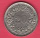 1959 Swiss 20 Rappen.  Circulated.  Coin Europe photo 1
