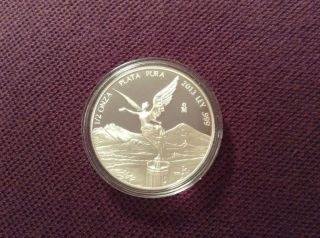 2013 Silver Libertad Proof 1/2 Proof - Uncirculated - Rare photo