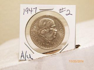 1947 Silver Peso 2 photo