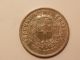 1876 Chile Un Peso Large Silver Crown World Coin South America photo 1
