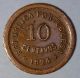 Portugal 10 Centavos 1924 Extremely Fine Coin Europe photo 1