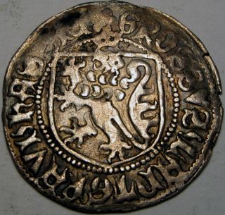 Hesse - Cassel (germany) Grossus - Silver - Ludwig Ii.  (1413 - 1458) - 668 photo