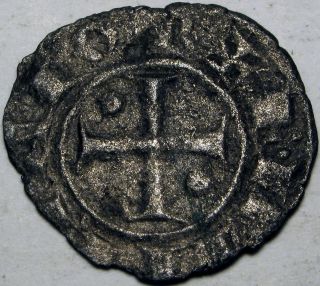 Brindisi (italy) Denaro After 1236 - Silver - Frederick Ii.  (1197 - 1250) - 686 photo
