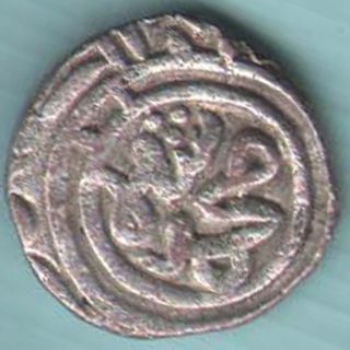 Delhi Sultan - Mohd.  Shah - Gani Type - Jital - Rare Billon Coin W - 103 photo