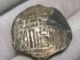 Silver 4 Reales Cob.  Spanish Colonial Mexico.  12.  92g,  28.  6mm. Mexico photo 2