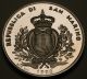 San Marino 1000 Lire 1993r Proof - Silver - Wildlife Protection 1075 Italy, San Marino, Vatican photo 1