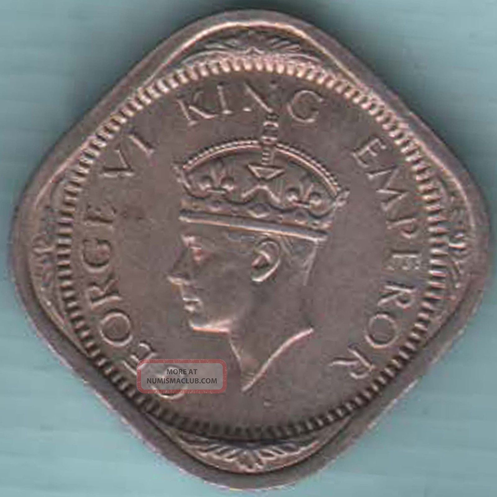 British India 1941 Two Annas Kg Vi Rare Coin W 52 British India 1941 Two Annas Kg Vi Rare Coin W 52