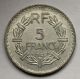 L45 France 5 Francs,  1946 1947 1948 1949 For 1 Coin Only Europe photo 1