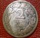 World History Silver Coin 1925 A Weimar Republic Germany 2 Reichs Marks Dd21 Coins: World photo 1