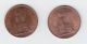 Two British Uncirculated Pennies,  1966 And 1967. UK (Great Britain) photo 1