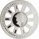 Niue 2014 $1 Wheel Of Fortune 11.  8g Gilded Silver Proof Coin Roman Aureus Australia & Oceania photo 1