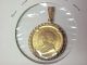 1/10 Ounce Gold Krugerrand In Fancy 14k Gold Rope Bezel - 1982 South Africa Gold Africa photo 1