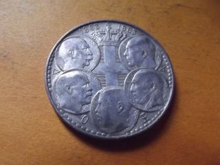 Hellas,  Y1963,  King Paul I,  5 Kings Dynasty,  30 Drachmai 835 Silver,  Vf (1 Item) photo
