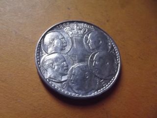Hellas,  1963,  King Paul I,  Five Kings Dynasty,  30 Drachmai 835 Silver,  Au (1 Item) photo
