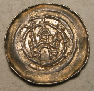 Strassburg Pfennig - Silver - Heinrich I.  Massenberg (1181 - 1190) 1012 photo