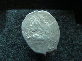 Russian Wire Silver Coin Fedor Ivanovich 1584 - 1598.  (co75) photo