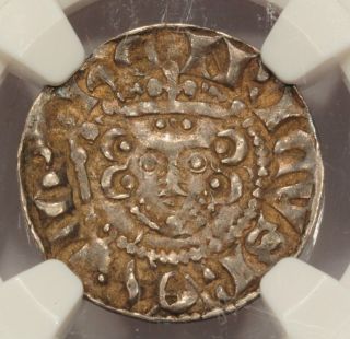 (1250 - 1272) Henry Iii Silver Long Cross Penny Ngc Xf - 40 Medieval England S - 1367a photo