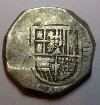 Kingdom Of Spain Philip Iv 4 Silver Reales 1610 Rare photo