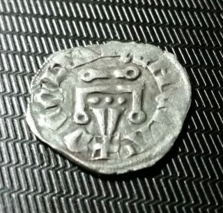 Knights Templar Crusader Medieval Coin,  Achaea Now Greece photo