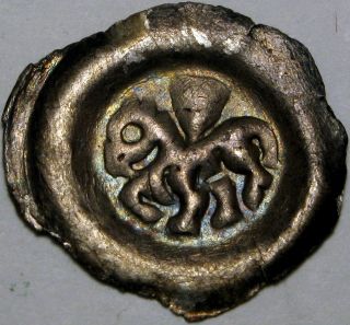 MÄhren Bracteat - Silver - Przemisl Ottokar (1253 - 1278) photo