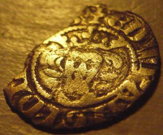 1272 - 1307 England Edward I Hammered Silver Penny - London photo