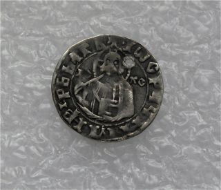 Bulgaria Silver Coin Grosh King Ivan Stracimir 1360 - 1396 Ad Crusaders photo